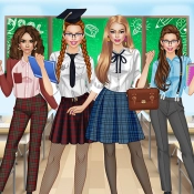 College Girls Fashion Dress Up