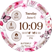 Butterfly Watch Face